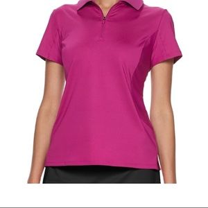 Price Drop! New! FILA Golf Zippered Polo Shirt